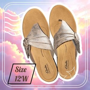 Clarks Women's Metallic Sandals